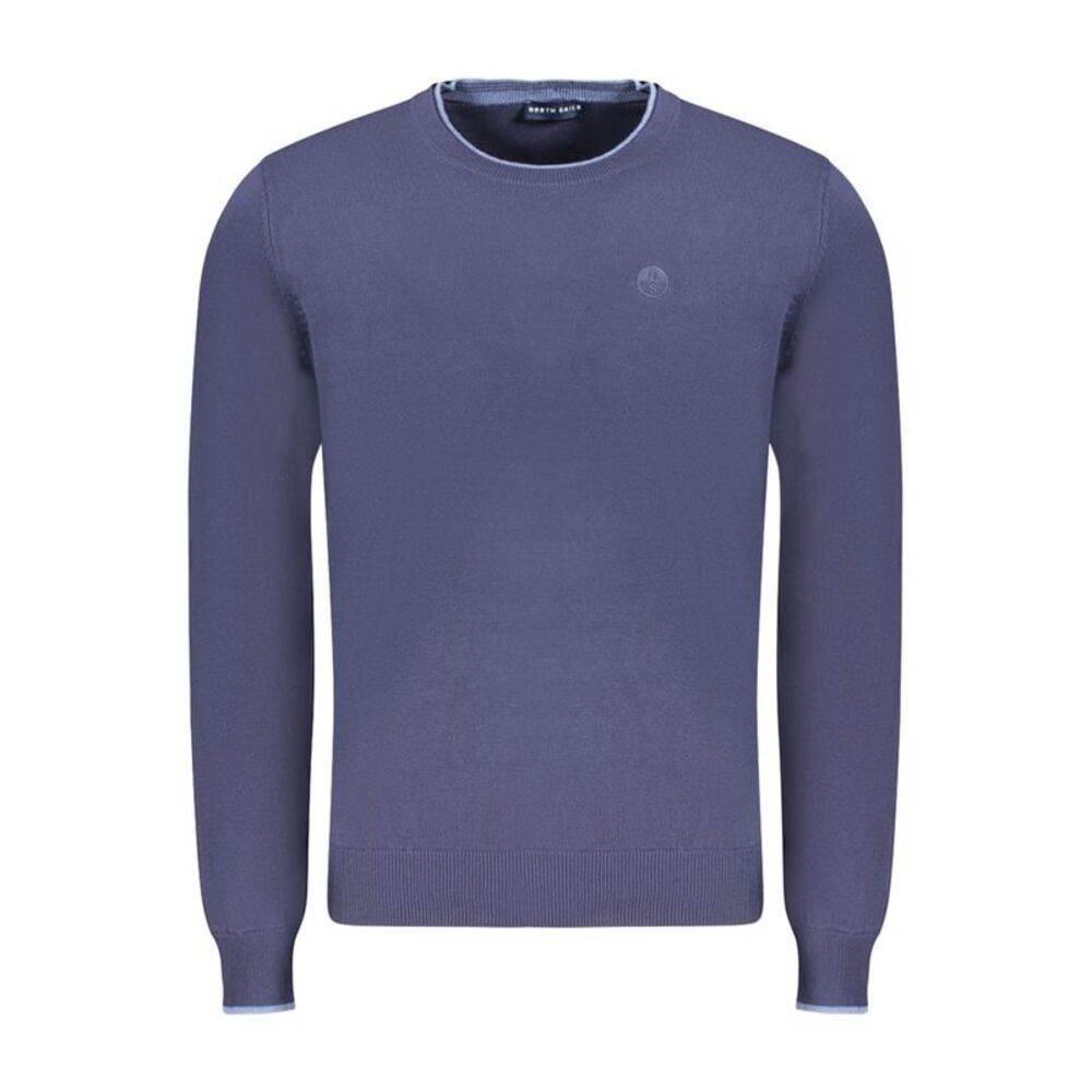 North Sails Blue Cotton Men's Men's Sweater